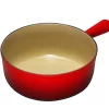 Le Creuset Caquelon Aus Gusseisen In Kirschrot 11