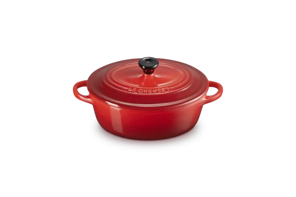 Le Creuset Mini Cocotte Oval In Kirschrot 4