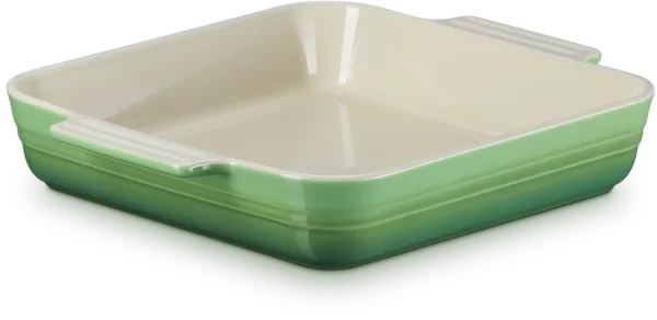 Le Creuset Auflaufform Klassik Quadratisch In Bamboo Green 1