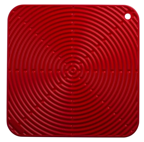 Le Creuset Topflappen Quadratisch In Kirschrot 1