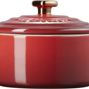 Le Creuset Mini Cocotte Mit Herzknopf In Kirschrot 10