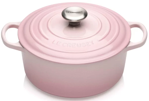 Le Creuset LeCreuset Bräter Signature Rund In Shell Pink 1