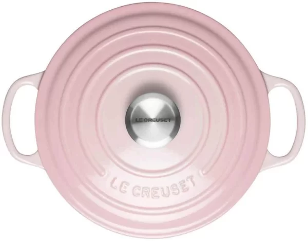 Le Creuset LeCreuset Bräter Signature Rund In Shell Pink 3