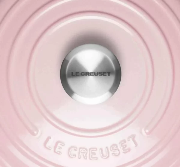 Le Creuset LeCreuset Bräter Signature Rund In Shell Pink 4